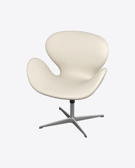 Free White Leather Chair