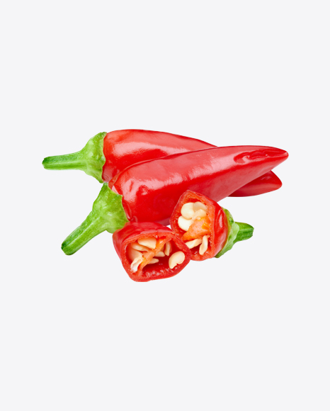 Free Red Chili Peppers w/ Slices