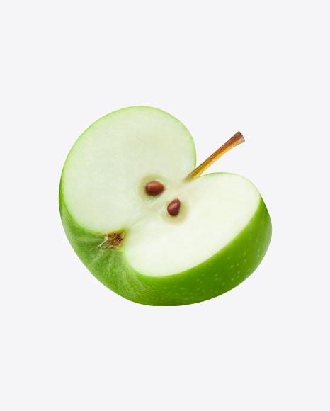 Free Cutted Green Apple