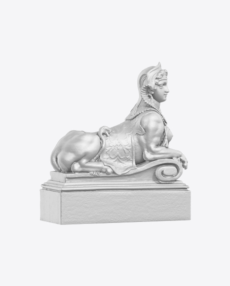 Free Woman Sphinx Sculpture