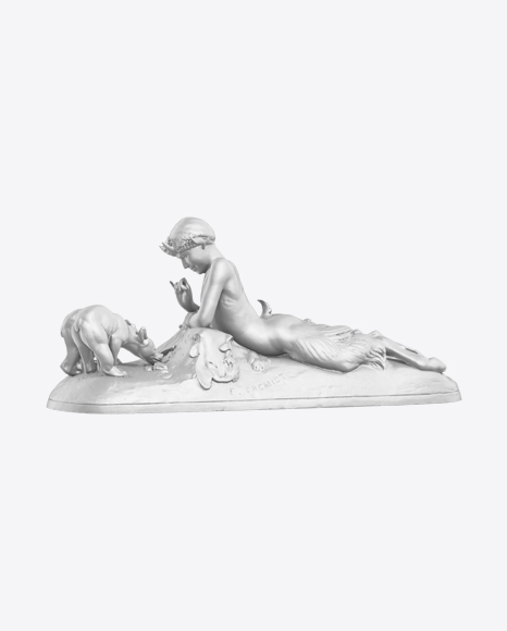 Free Faun with dogs Sculpture