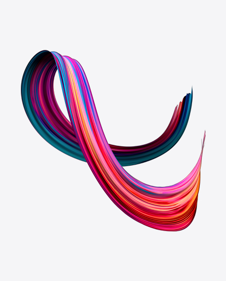 Free Colored Abstract Object