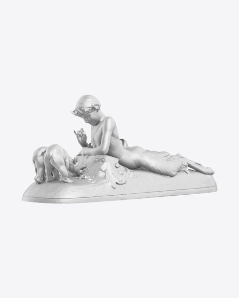 Free Faun with dogs Sculpture
