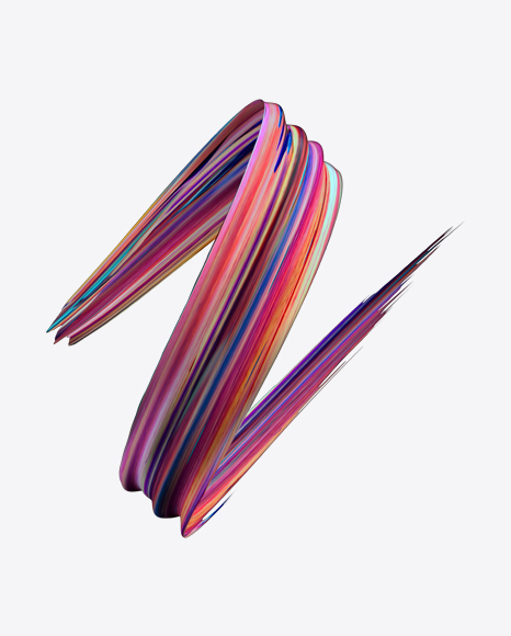 Free Colored Abstract Object