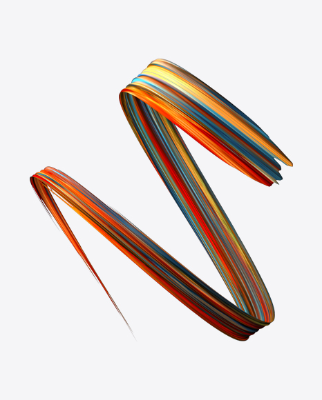 Free Colored Abstract Object