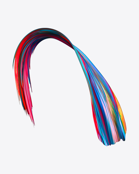Free Colored Abstract Object