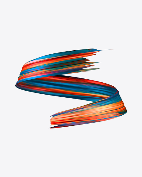 Free Colored Abstract Object