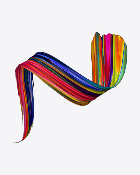 Free Colored Abstract Object