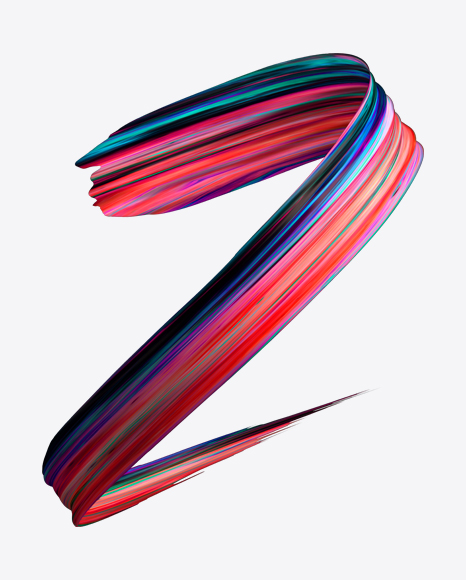 Free Colored Abstract Object