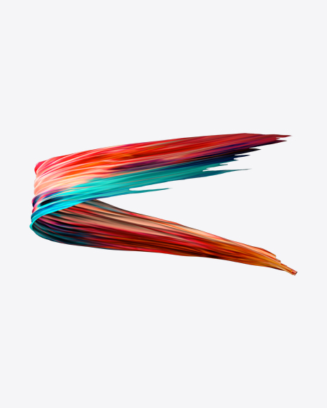 Free Colored Abstract Object