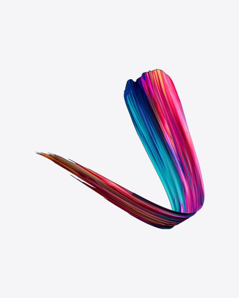 Free Colored Abstract Object