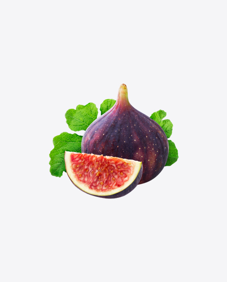 Free Fig Fruits w/ Leaf