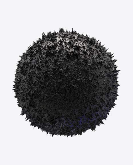 Free Black Abstract Object