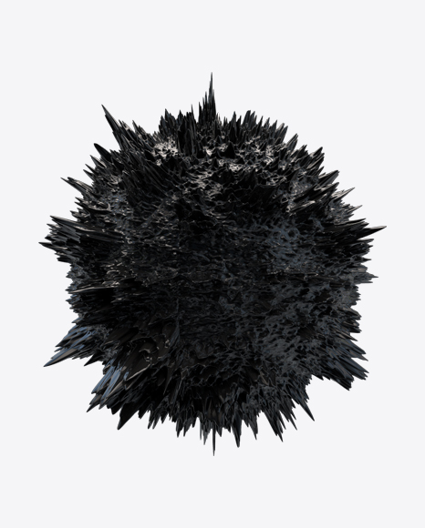 Free Black Abstract Object