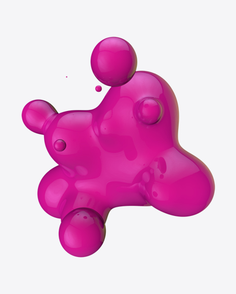 Free Pink Metaball Element