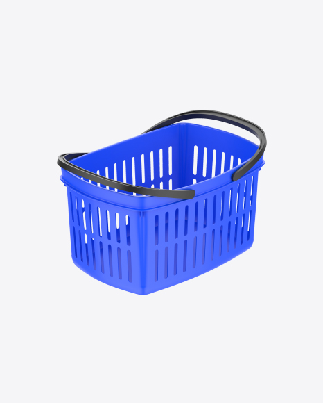 Free Blue Shopping Basket