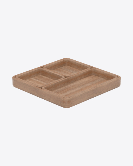 Free Wooden Serving Tray