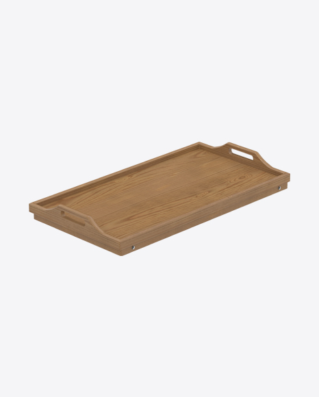 Free Wooden Serving Tray