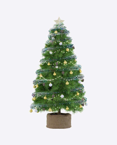 Free Decorated Christmas Tree