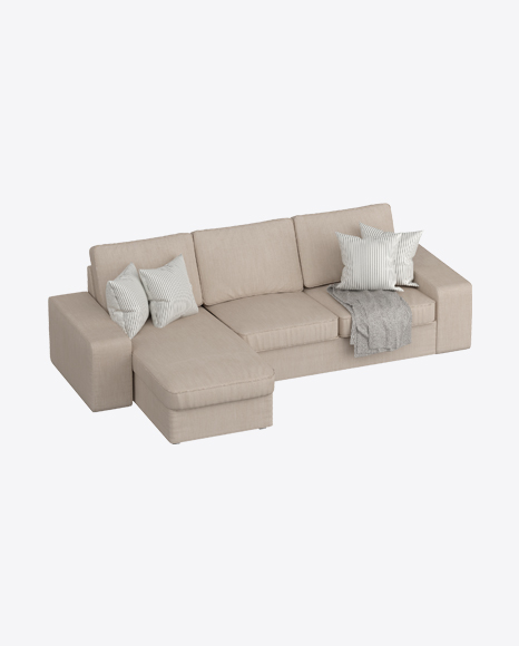 Free Beige Corner Sofa