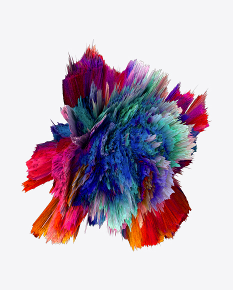 Free Colored Abstract Object