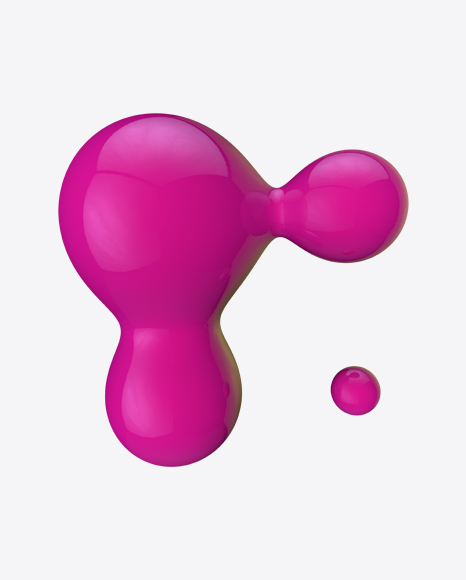 Free Pink Metaball Element