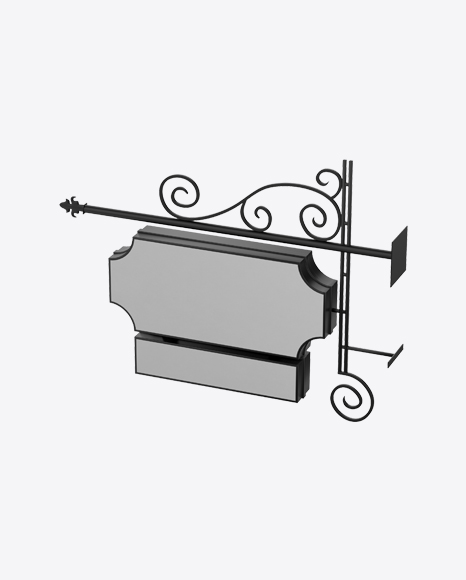 Free Hanging Sign Board