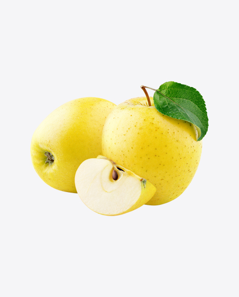 Free Yellow Apples Set