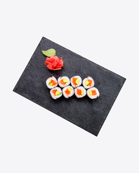Free Sake Avocado Maki