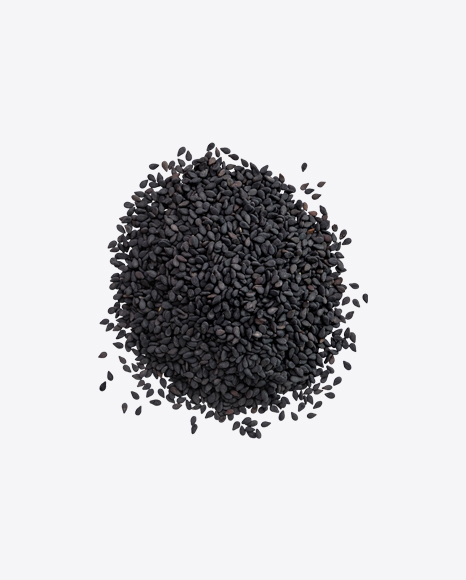Free Pile of Black Seasam Seeds