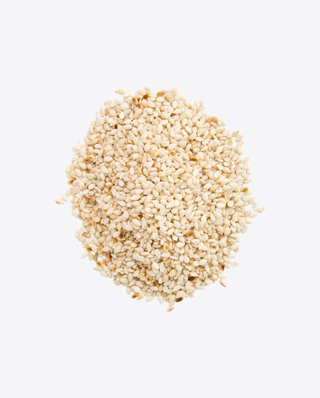 Free Pile of White Seasam Seeds