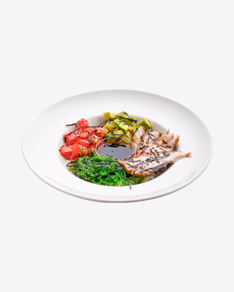 Free Poke Bowl w/ Fish & Vegetables