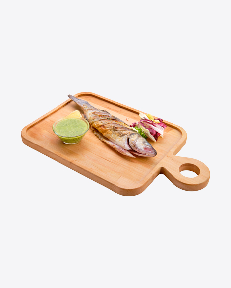 Free Roasted Fish w/ Salad & Pesto Sauce
