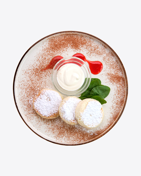 Free Cheese Pancakes w/ Sour Cream