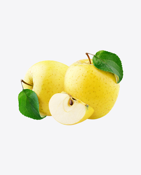 Free Yellow Apples Set