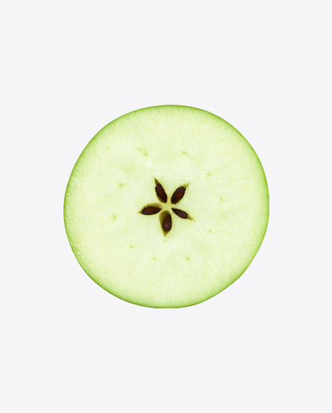 Free Green Apple Half