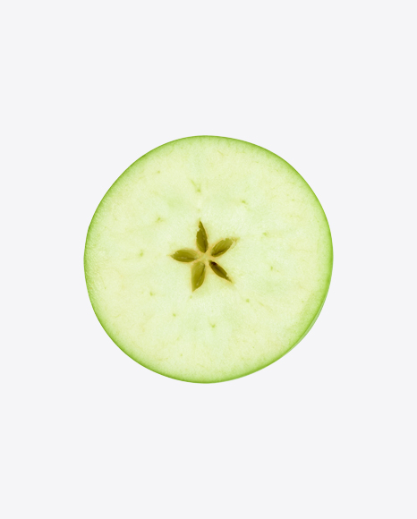 Free Green Apple Half