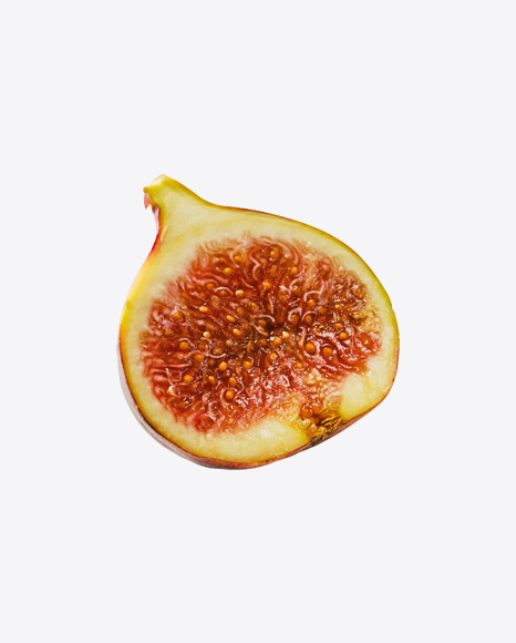 Free Half of Fig Fruit