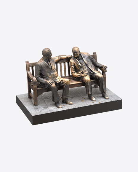 Free Sculpture of Presidents