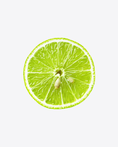 Free Lime Slice with Seeds