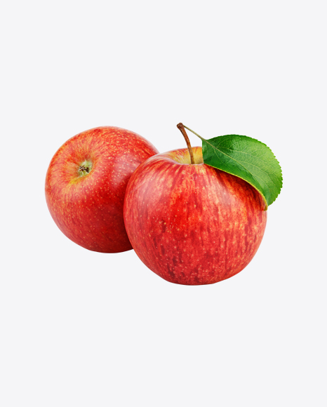 Free Two Red Apples