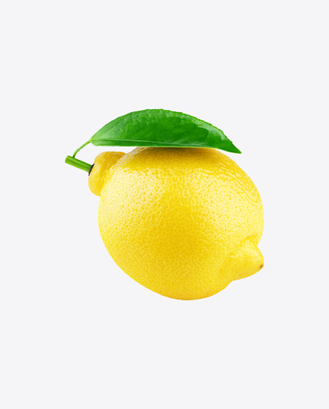 Free Lemon with Leaf