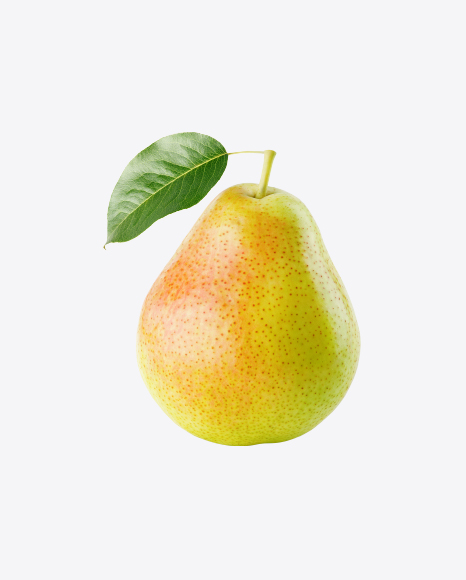 Free Pear with Leaf