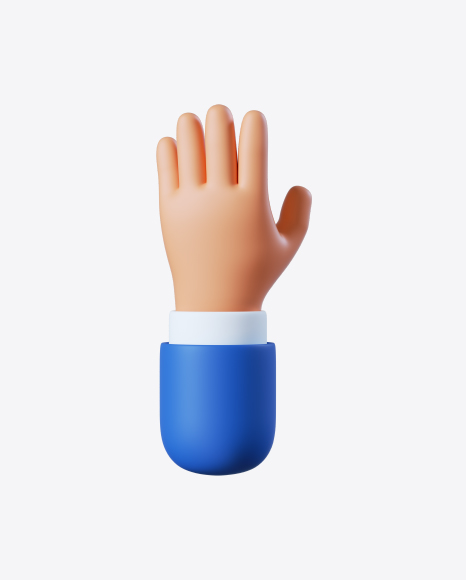 Free Cartoon Hand Gesture