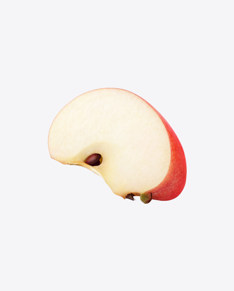 Free Red Apple Slice