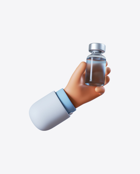 Free Doctor Hand with Vaccine