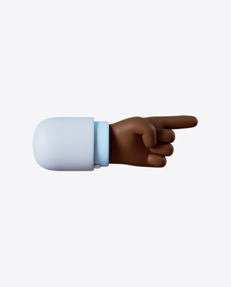 Free Doctor Hand Pointing Gesture