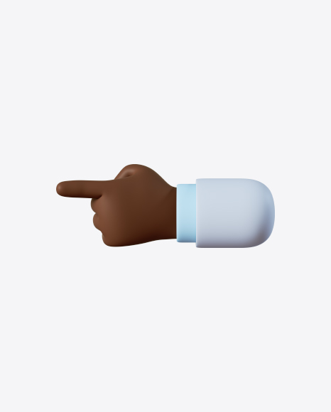 Free Doctor Hand Pointing Gesture