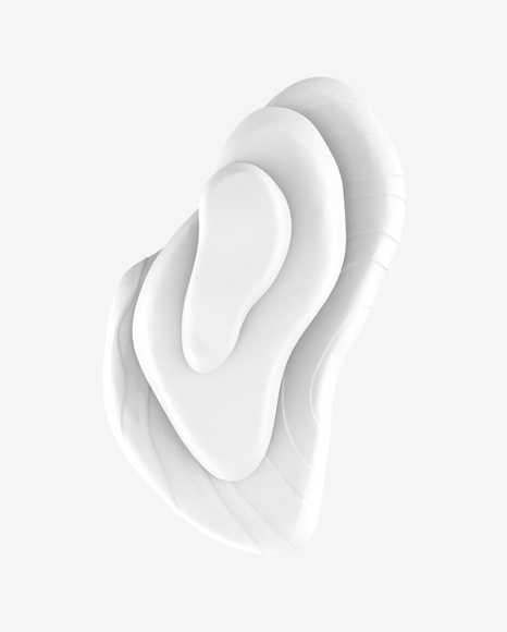 Free White Abstract Object