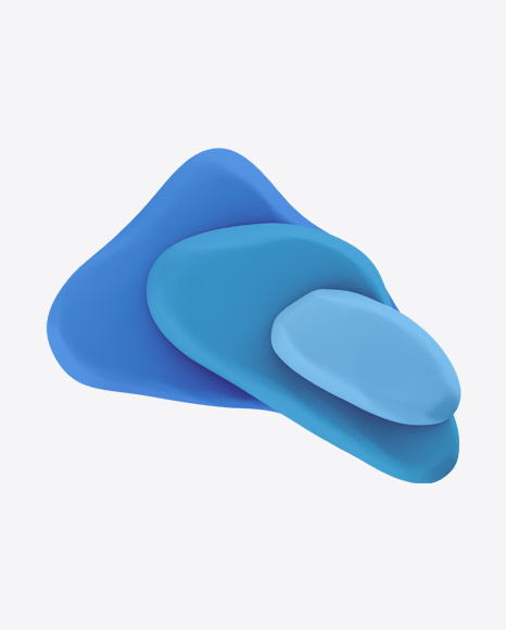 Free Blue Abstract Object